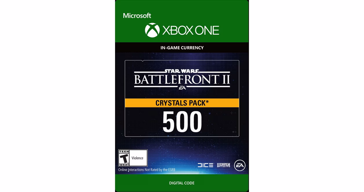 GameStop Star Wars Battlefront II 500 Crystals