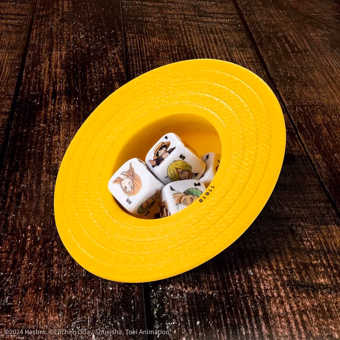 GameStop YAHTZEE: One Piece Collectible Monkey D. Luffy Straw Hat Dice Cup
