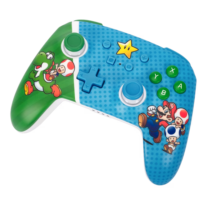 GameStop PowerA Enhanced Wireless Controller for Nintendo Switch - Super Star Friends