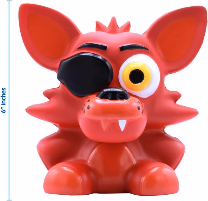 GameStop Just Toys Five Nights at Freddy's Foxy Mega 6-In SquishMe