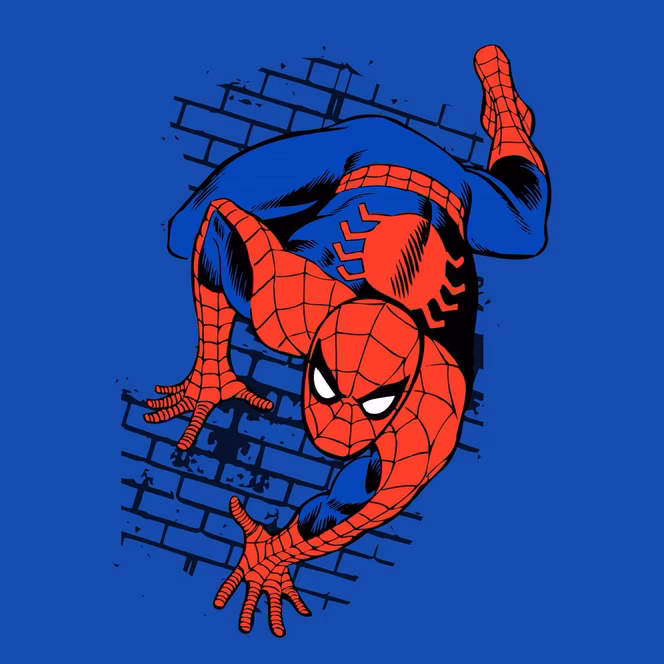 GameStop Marvel Spider-Man Crawling Unisex Graphic T-Shirt GameStop Exclusive