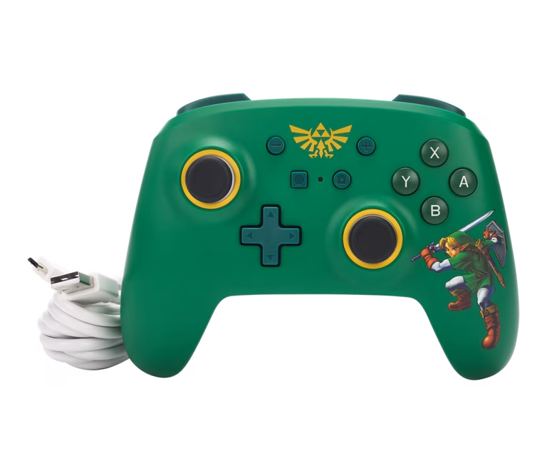 GameStop PowerA Wired Controller for Nintendo Switch - Hyrule Defender