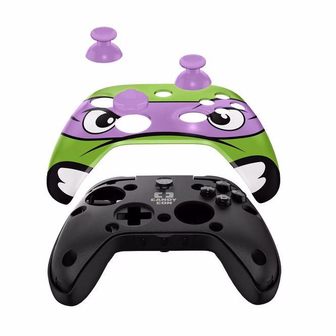 GameStop CANDY CON Teenage Mutant Ninja Turtles Donatello Combo Pack Controller Kit GameStop Exclusive