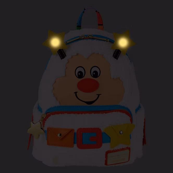 GameStop Loungefly Rainbow Brite Twink Plush Cosplay Light Up Mini Backpack