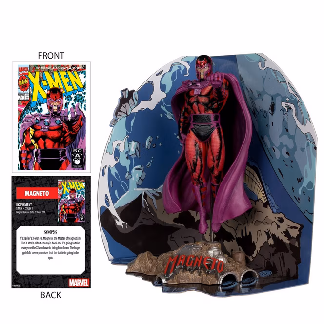 GameStop McFarlane Toys Marvel Collection X-Men Magneto (X-Men Issue 1) 1:10th Scale Statue