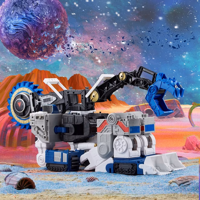 GameStop Toynk Transformers: Generations Legacy Series Titan Cybertron Universe Metroplex 22-in Action Figure
