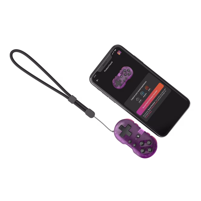 GameStop CRKD ATOM Keychain Controller - Atomic Purple
