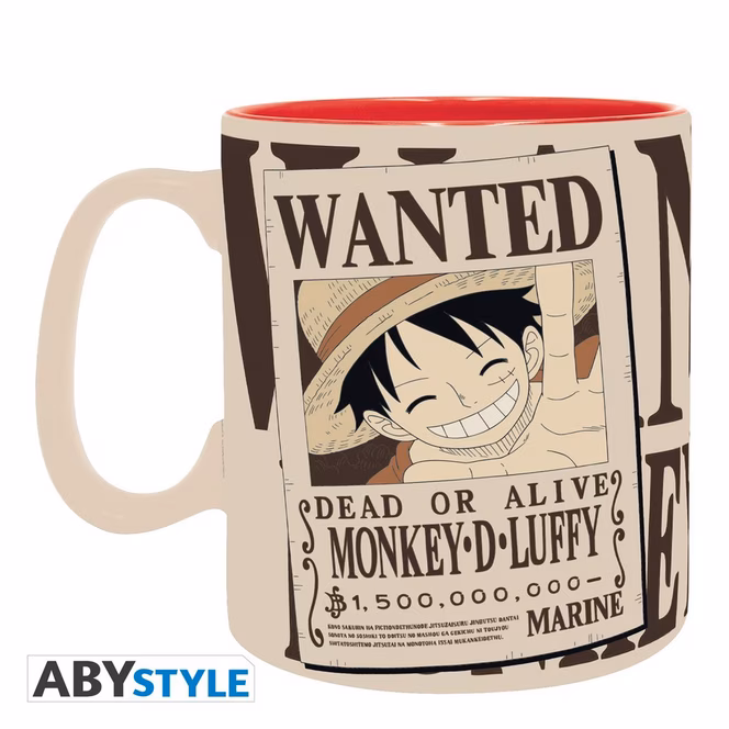 GameStop ABYstyle One Piece Luffy Mug and Coaster Gift Set