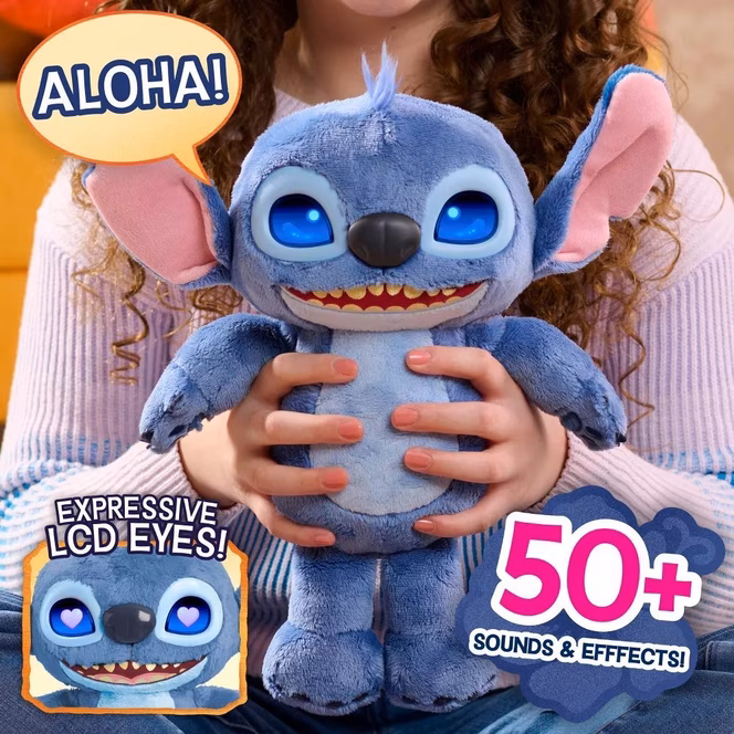 GameStop Disney Lilo and Stitch Many Moods of Stitch Feature 14-In Plush