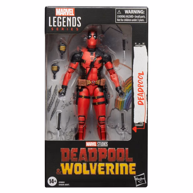 GameStop Hasbro Marvel Legends Deadpool and Wolverine Deadpool 6-in Action Figure