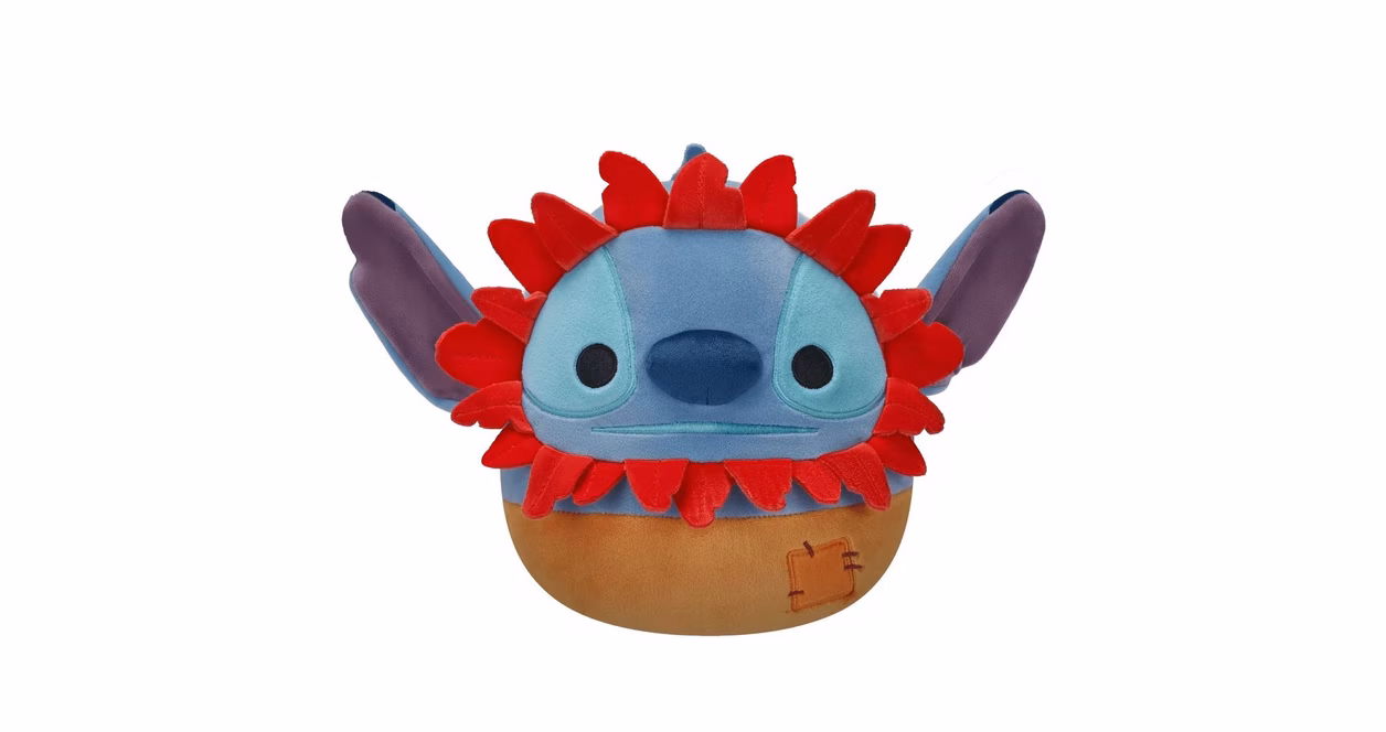 GameStop Squishmallows Disney Stitch as Simba 8-in Plush