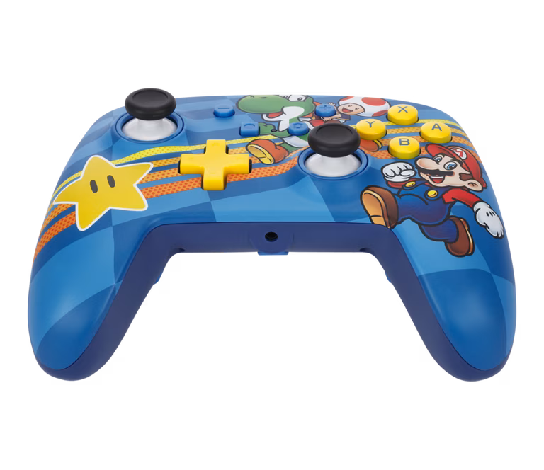 GameStop PowerA Enhanced Wired Controller for Nintendo Switch - Mushroom Kingdom Friends