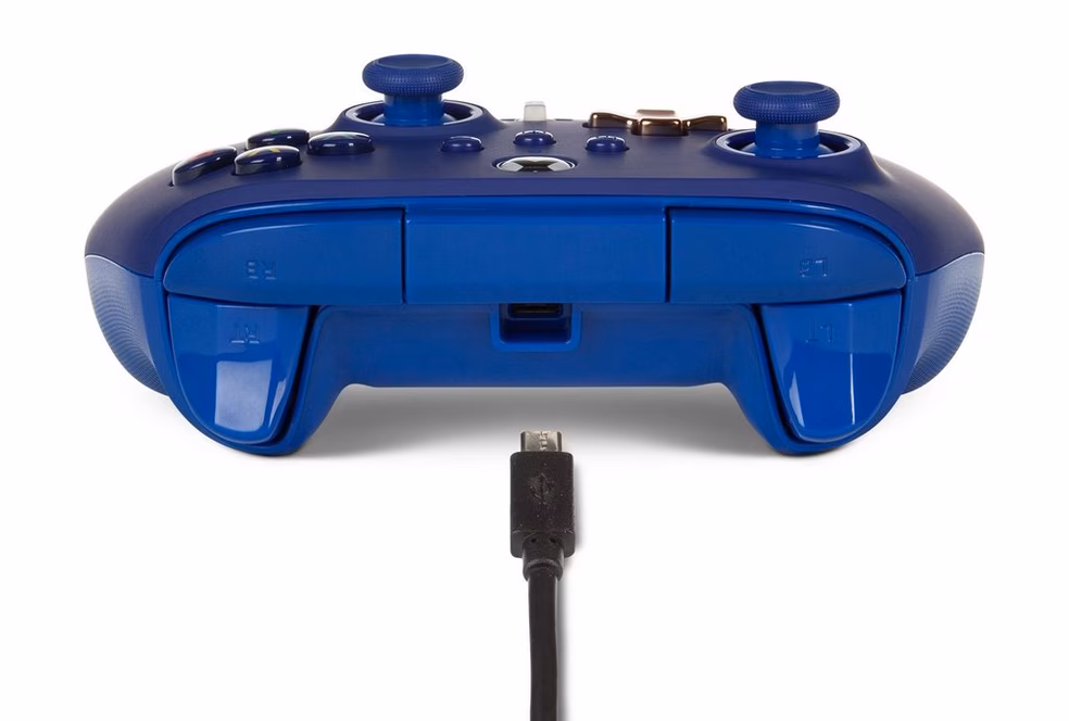 GameStop PowerA Enhanced Wired Controller for Xbox Series X/S - Midnight Blue