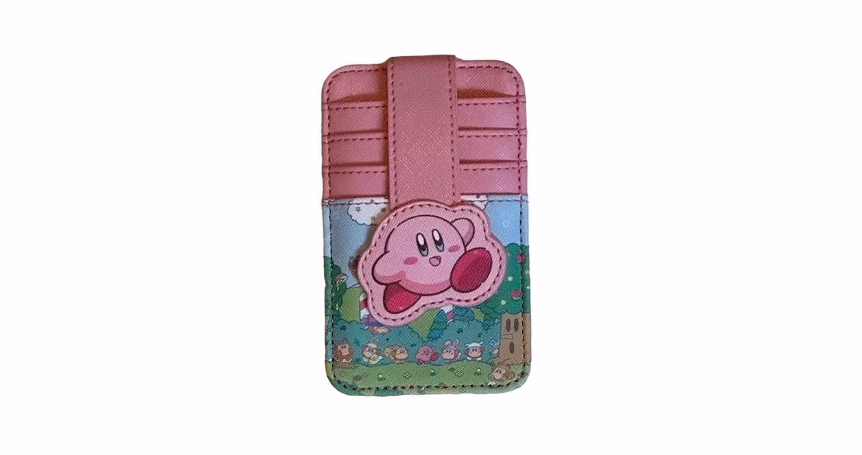 GameStop Kirby PVC Card Holder Wallet