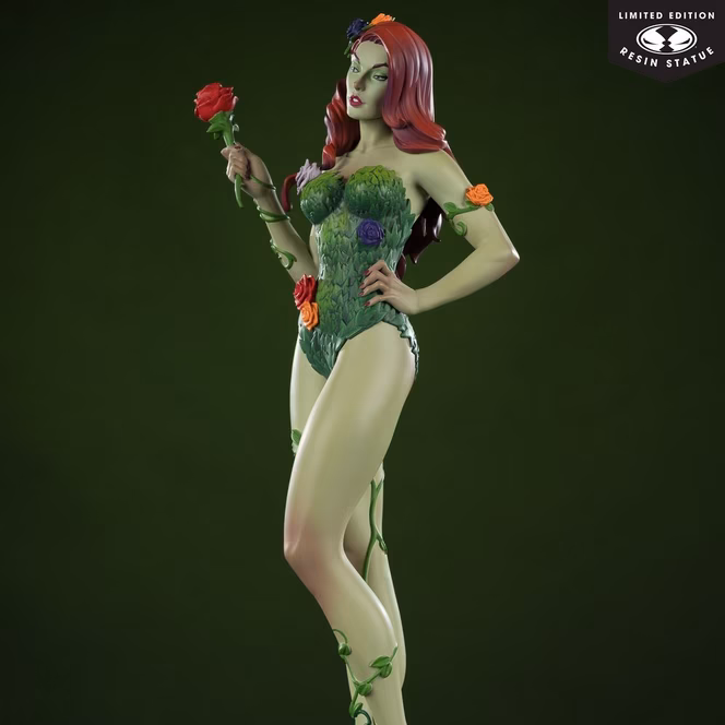 GameStop McFarlane Toys DC Direct Batman Poison Ivy (DC Cover Girls) 1:8 Scale Resin Statue