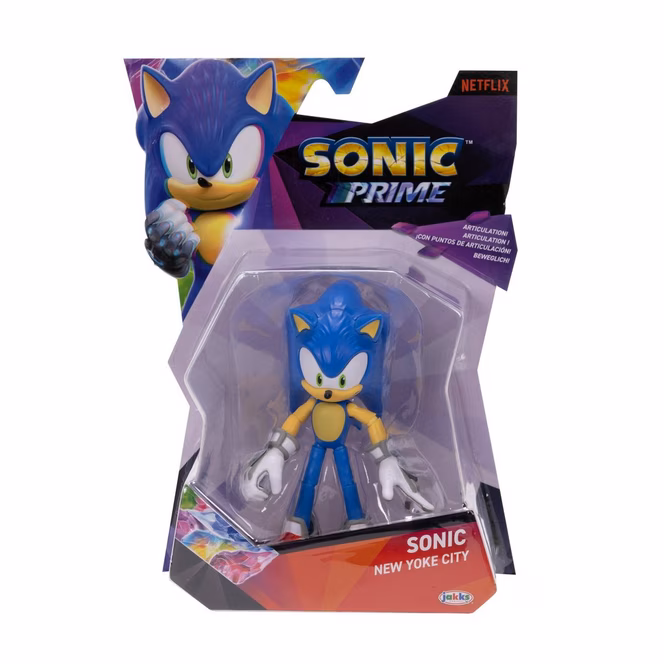 GameStop Jakks Pacific Sonic Prime - Sonic New Yoke City 5-in Articulated Figure
