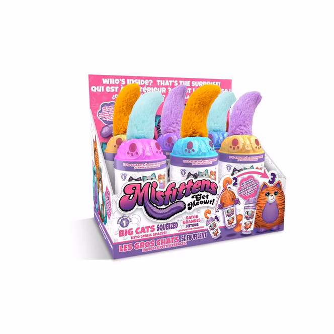 GameStop Misfittens Surprise Collectible Squishy Plush (Styles May Vary)