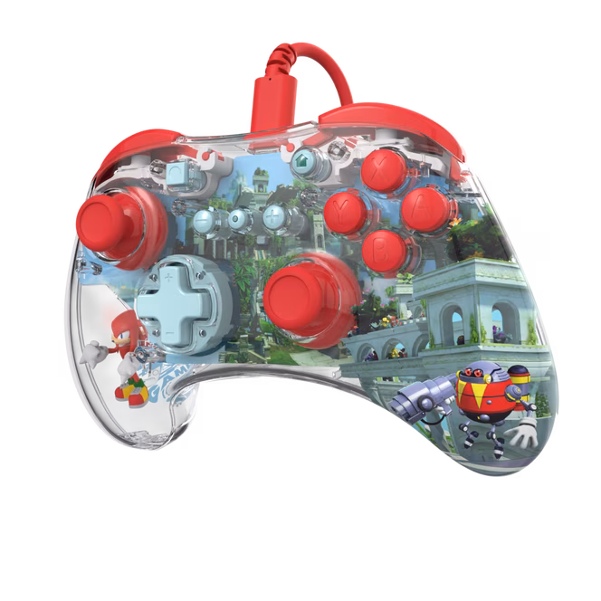 GameStop PDP Realmz Sonic the Hedgehog Wired Controller for Nintendo Switch - Knuckles