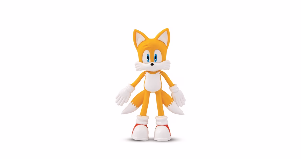 GameStop Diamond Comics Flexfigs Sonic the Hedgehog Tails 4.75-in Action Figure