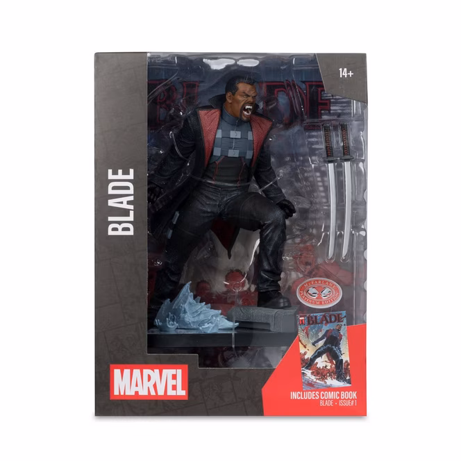 GameStop McFarlane Toys Collection Marvel Comic Blade - Blade (Issue 1) 1:6th Scale Statue