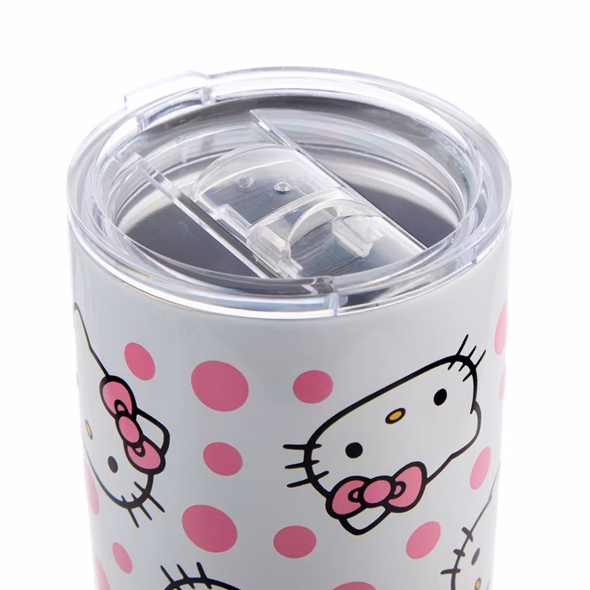 GameStop Sanrio Hello Kitty and Friends Polka Dots 20oz Stainless Steel Tumbler