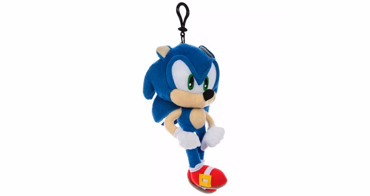 GameStop Sonic the Hedgehog Sonic 8-in Plush Key Chain