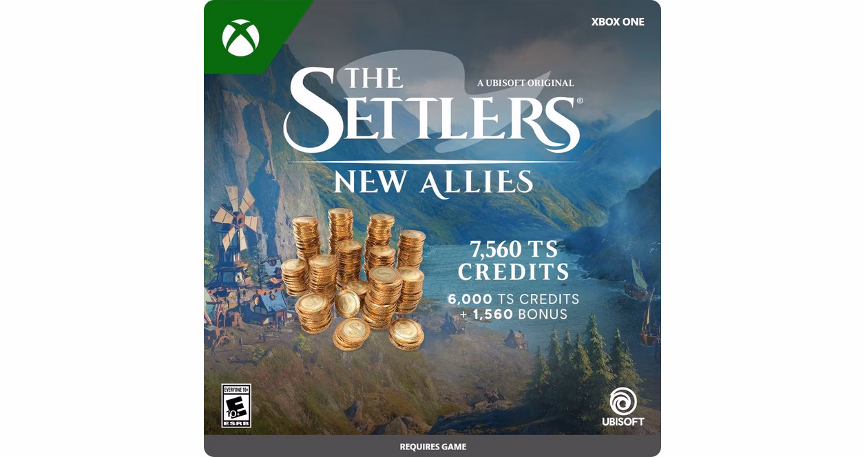 GameStop The Settlers: New Allies Virtual Currency - 7560 Credits - Xbox One