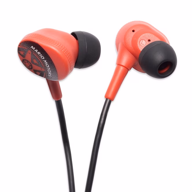 GameStop PowerA Wired Earbuds for Nintendo Switch - Mario Kart Motors