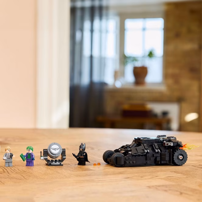 GameStop LEGO Super Heroes DC Batman Tumbler vs. Two-Face and The Joker Building Set 76303