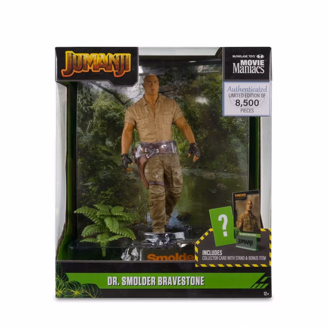 GameStop McFarlane Toys Movie Maniacs: Jumanji Dr. Smolder Bravestone 6-in Statue