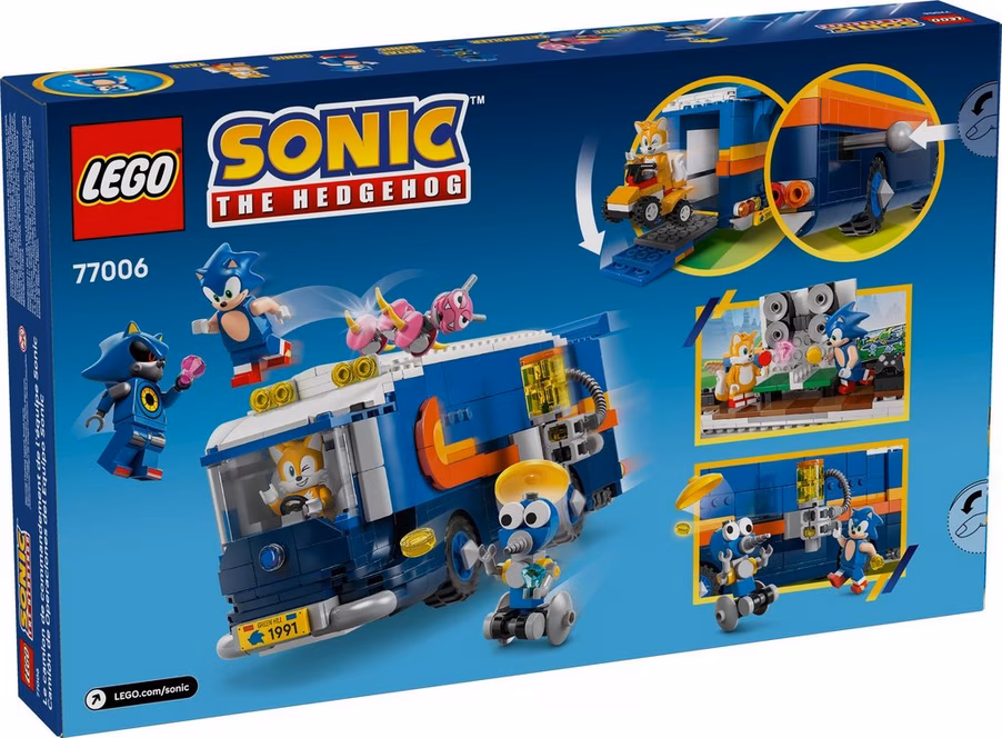 GameStop LEGO Sonic the Hedgehog Team Sonic Command Truck 77006