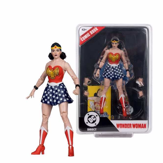 GameStop McFarlane Toys DC Direct Sensation Comics Wonder Woman (Issue 1) 7-in Action Figure