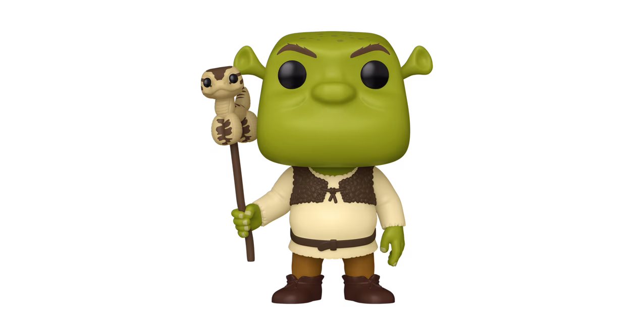 GameStop Funko POP! Movies: Dream Works 30th Anniversary Shrek - Shrek 4.35-in Vinyl Figure
