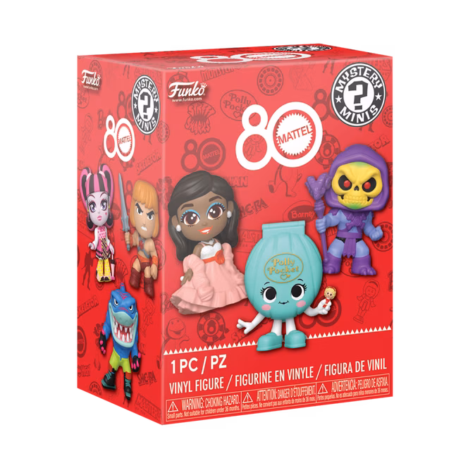 GameStop Funko POP! Mystery Mini: Retro Toys Mattel 80th Anniversary 3-in Vinyl Figure (Styles May Vary)