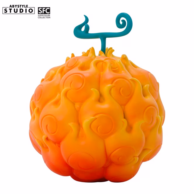 GameStop ABYStyle One Piece Super Figure Collection Flame-Flame Fruit Replica