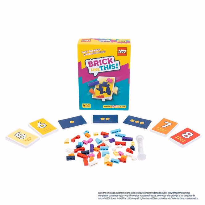 GameStop LEGO Brick Like This Board Game