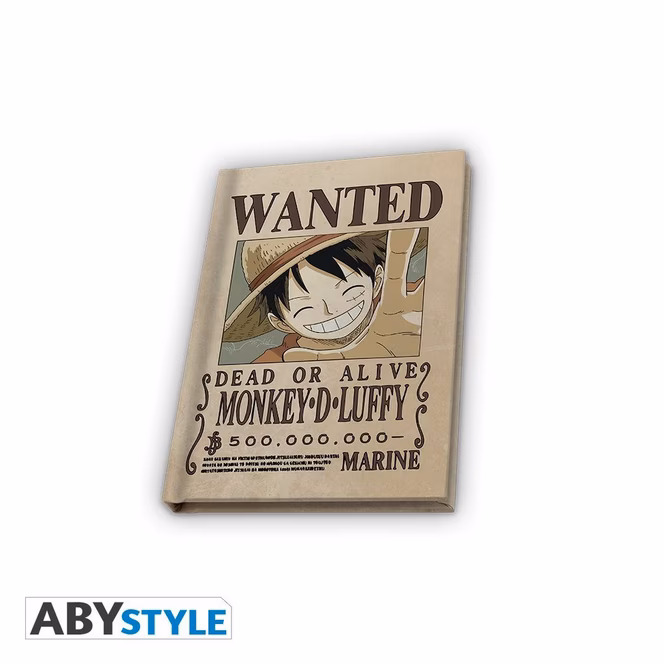 GameStop One Piece Monkey D Luffy Mug Notebook and Keychain Gift Set