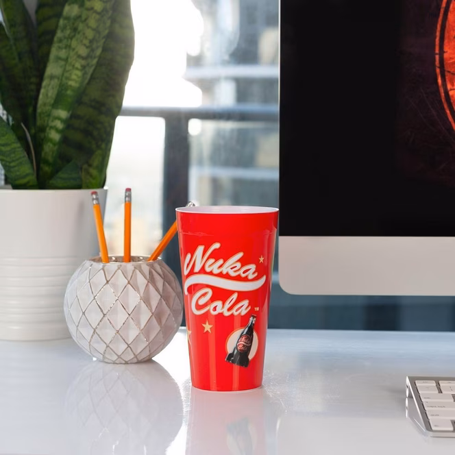 GameStop Fallout Nuka Cola 22oz Plastic Tumbler