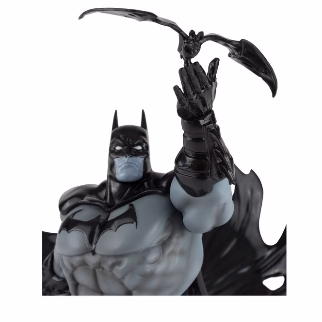 GameStop McFarlane Toys Batman Black and White Batman (Freddie E. Williams II Design) 7-in Polyresin Statue