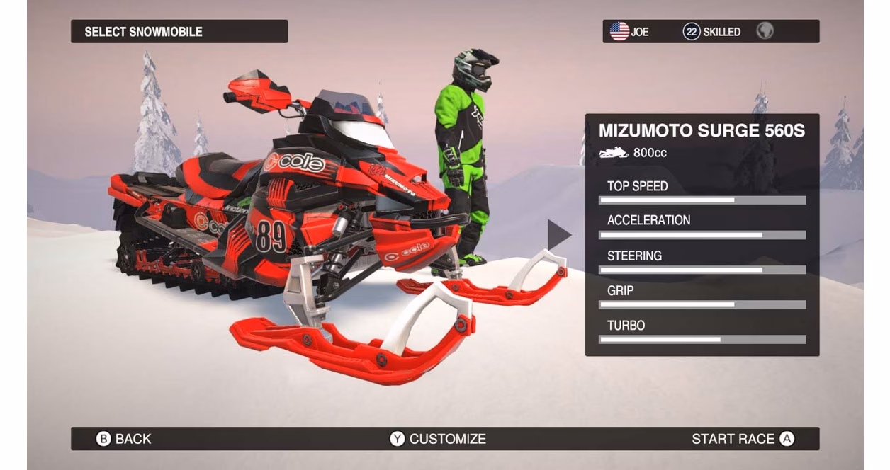 GameStop Snow Moto Racing Freedom - Nintendo Switch