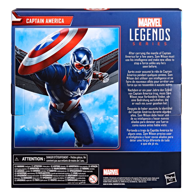 GameStop Hasbro Marvel Legends: Captain America: Brave New World Captain America 6-in Action Figure
