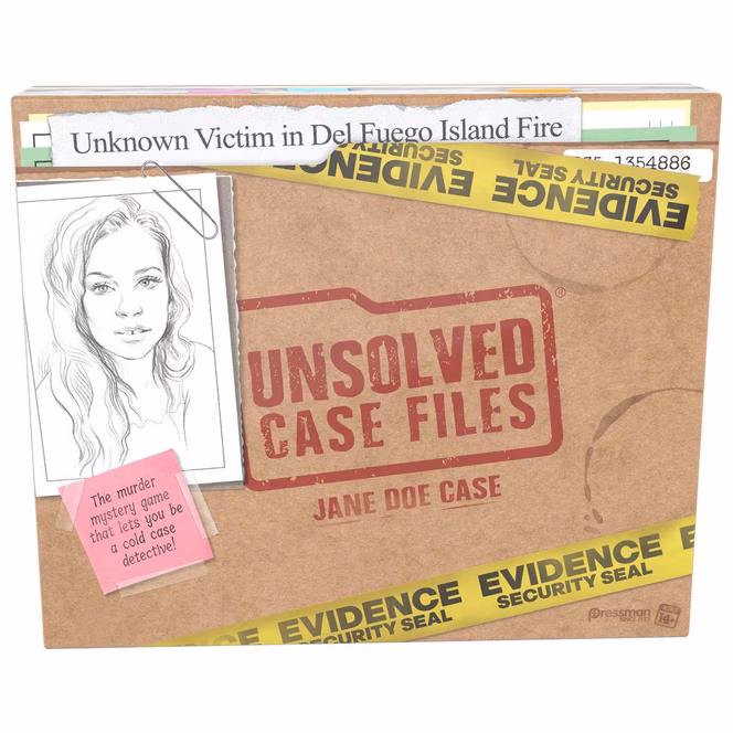 GameStop Unsolved Case Files: Jane Doe Board Game