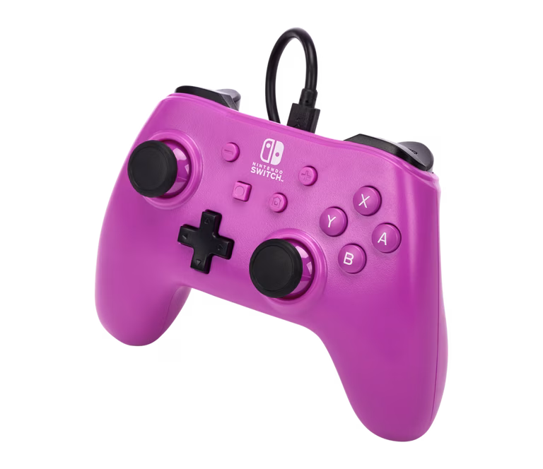 GameStop PowerA Wired Controller for Nintendo Switch - Grape Purple