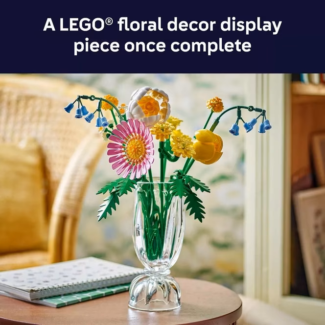 GameStop LEGO Botanicals Petite Sunny Bouquet Flower Building Set 10347
