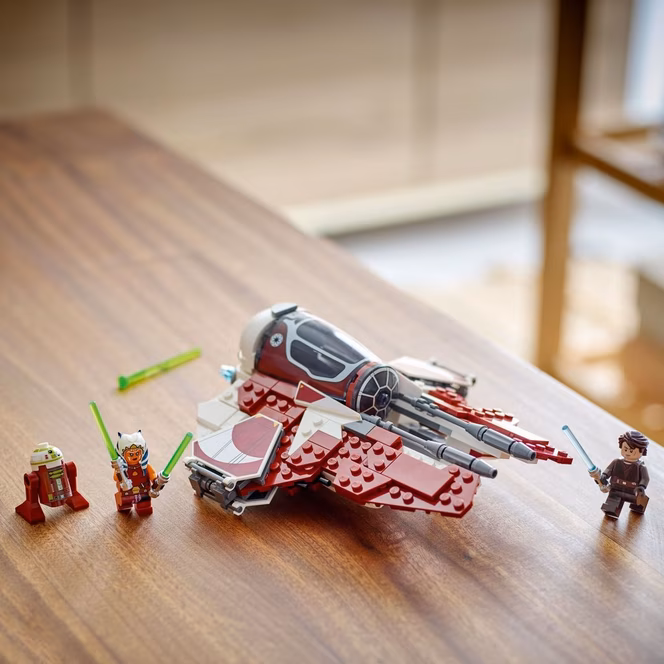 GameStop LEGO Star Wars Ahsoka's Jedi Interceptor Building Toy 75401