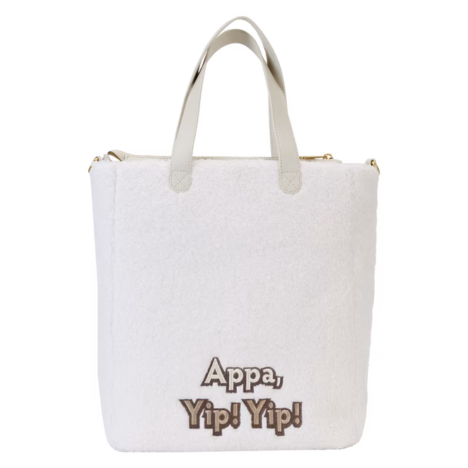 GameStop Loungefly Avatar: The Last Airbender Appa Cosplay Plush Tote Bag with Momo Charm