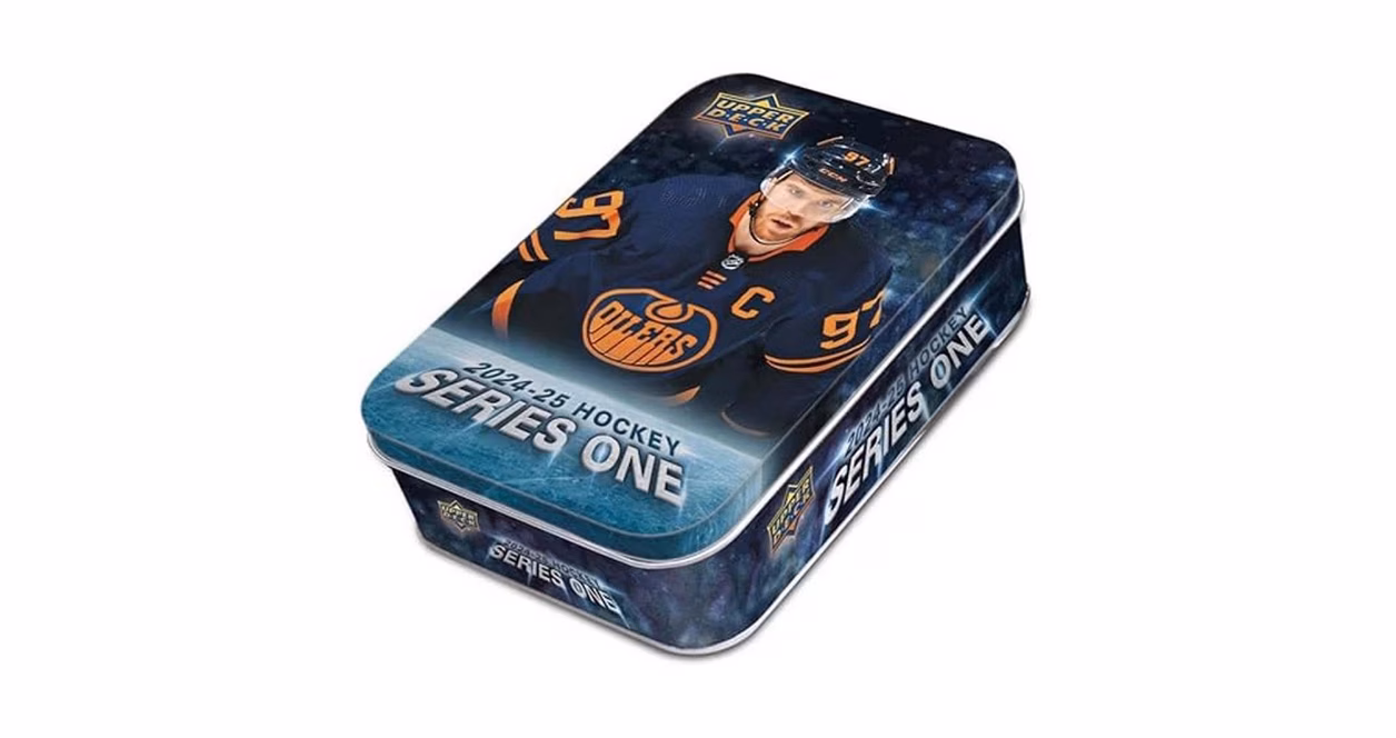 GameStop 2024-25 Upper Deck Series 1 NHL Hockey Tin