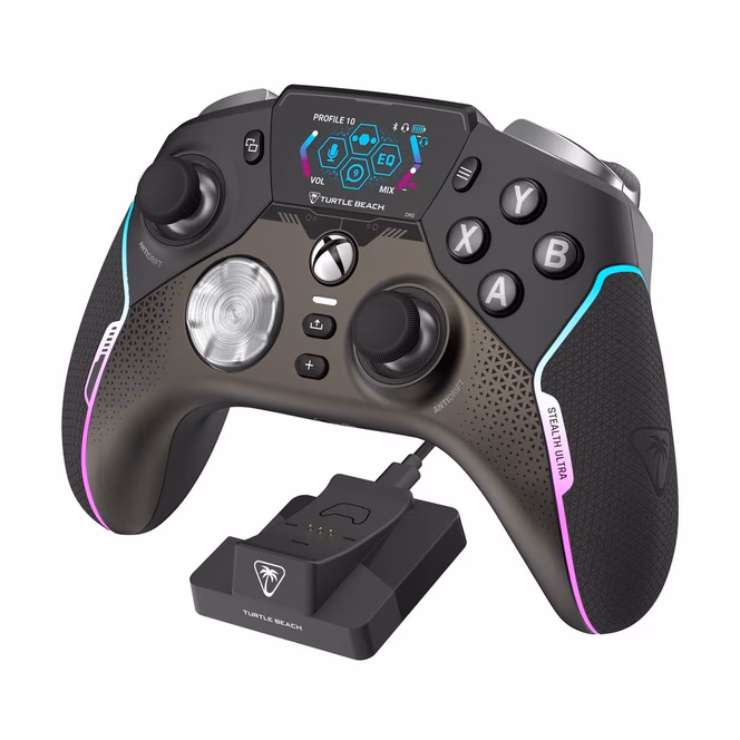 GameStop Turtle Beach Stealth Ultra High Performance Wireless Controller with Rapid Charge Dock for Xbox Series X/S, Xbox One, PC, Android, and IOS