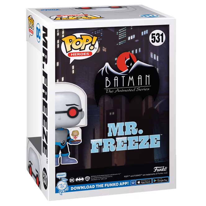 GameStop Funko POP! Heroes: Batman The Animated Series Mr. Freeze 4.2-in Vinyl Figure GameStop Exclusive