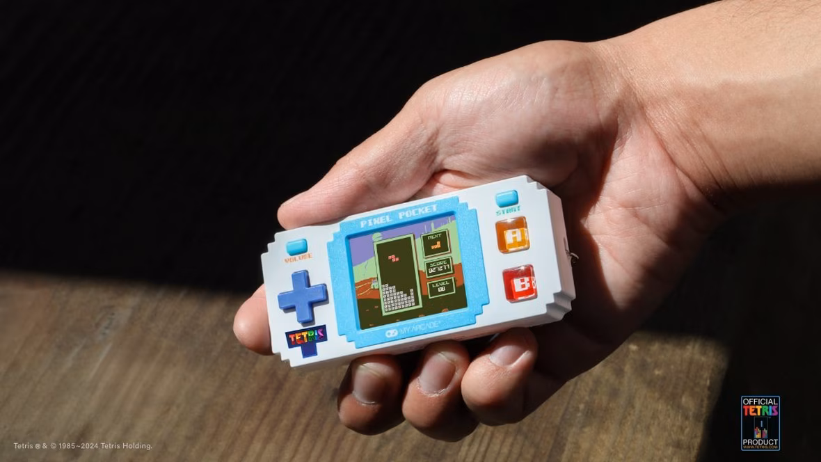 GameStop My Arcade Tetris Pixel Pocket Player